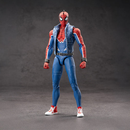 ZD Toys Spider-Man Spider Punk Suit 1/10 Scale Action Figure