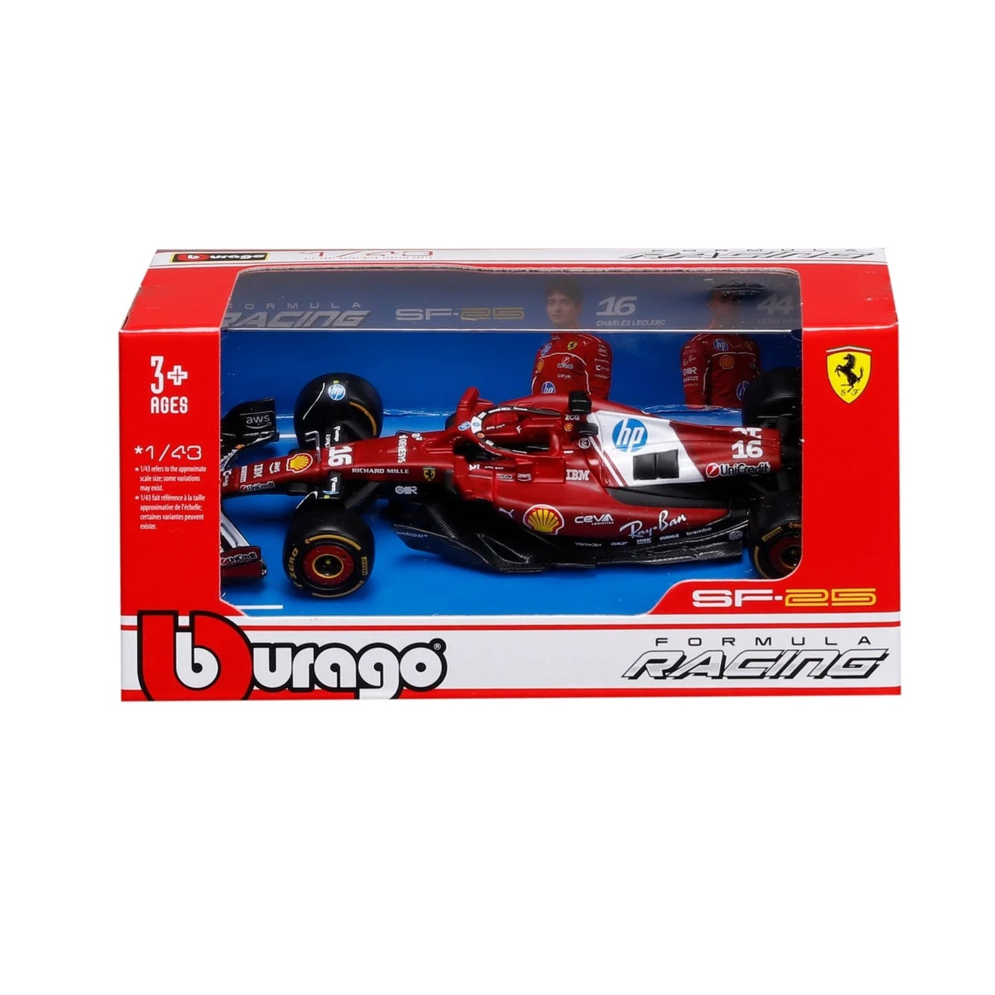 Bburago 1:43 Ferrari SF-24 F1 Australia GP 2024