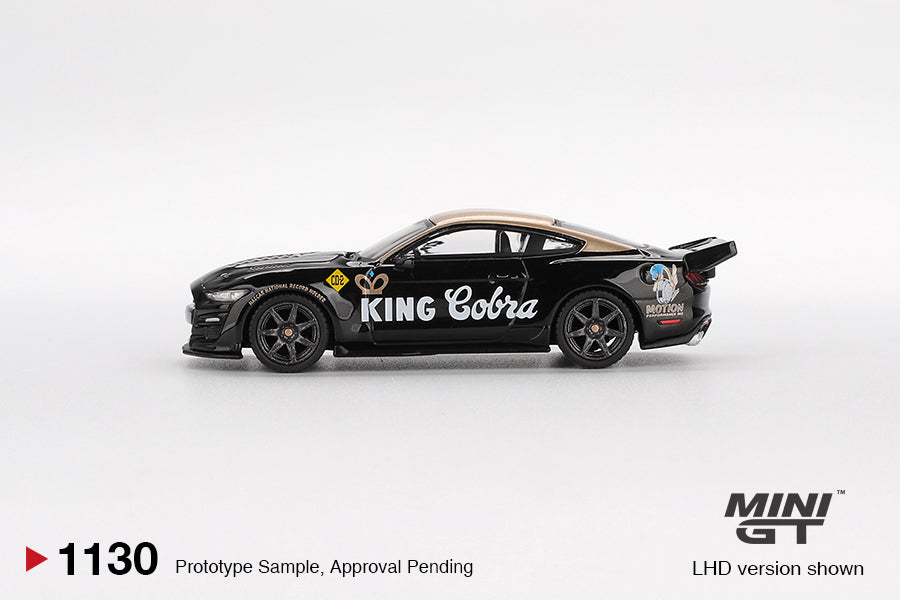 MiniGT 1:64 Shelby GT500 Dragon Snake Concept Black/Gold Diecast Model