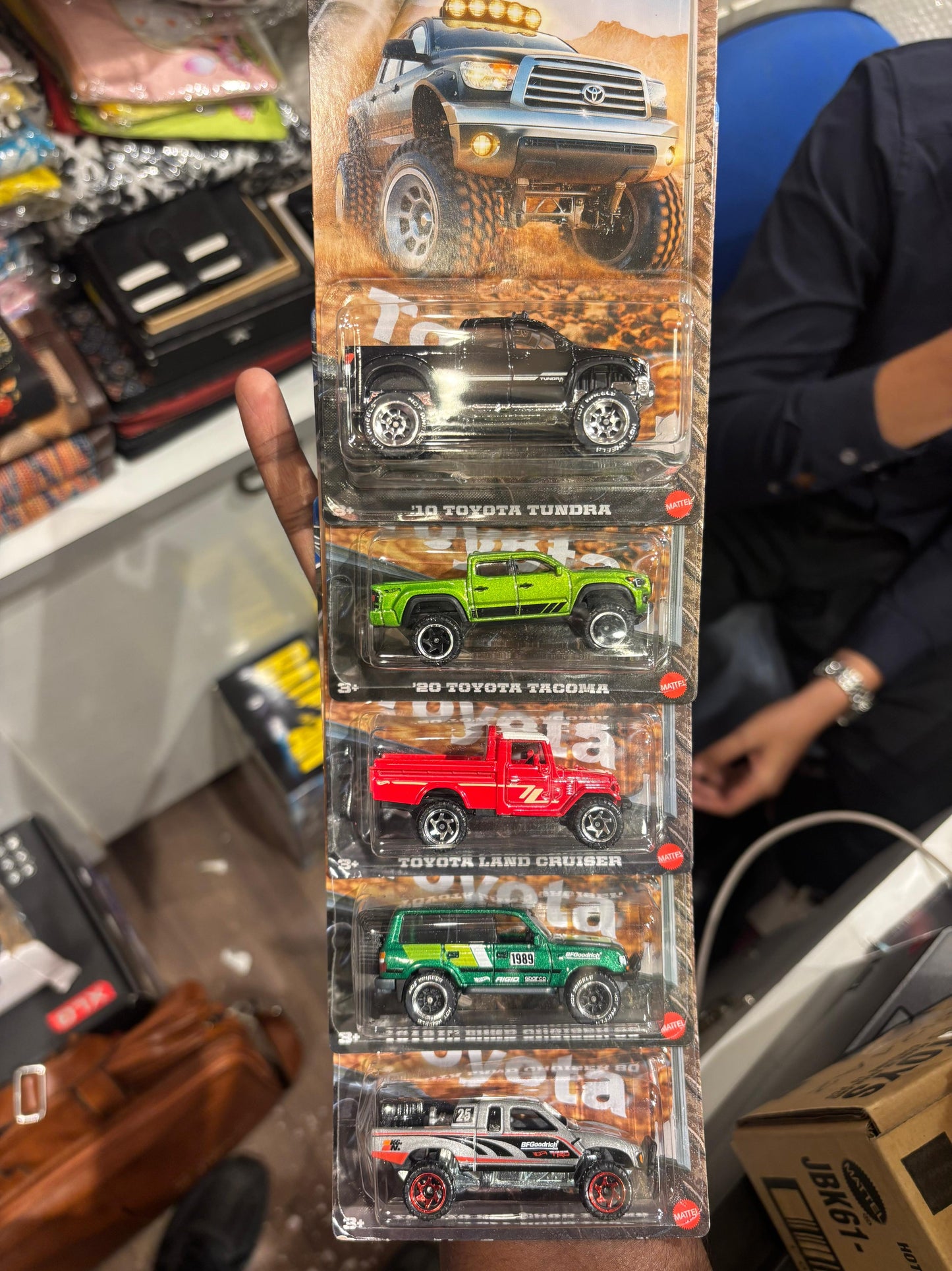 Hot Wheels Silver Series Toyota Collection (Set of 5)