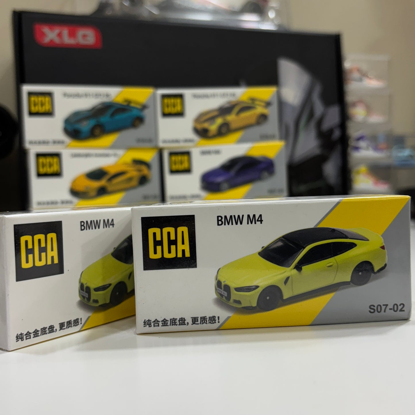 BMW M4 1:60 Official Die-Cast Scale Model Car by CCA
