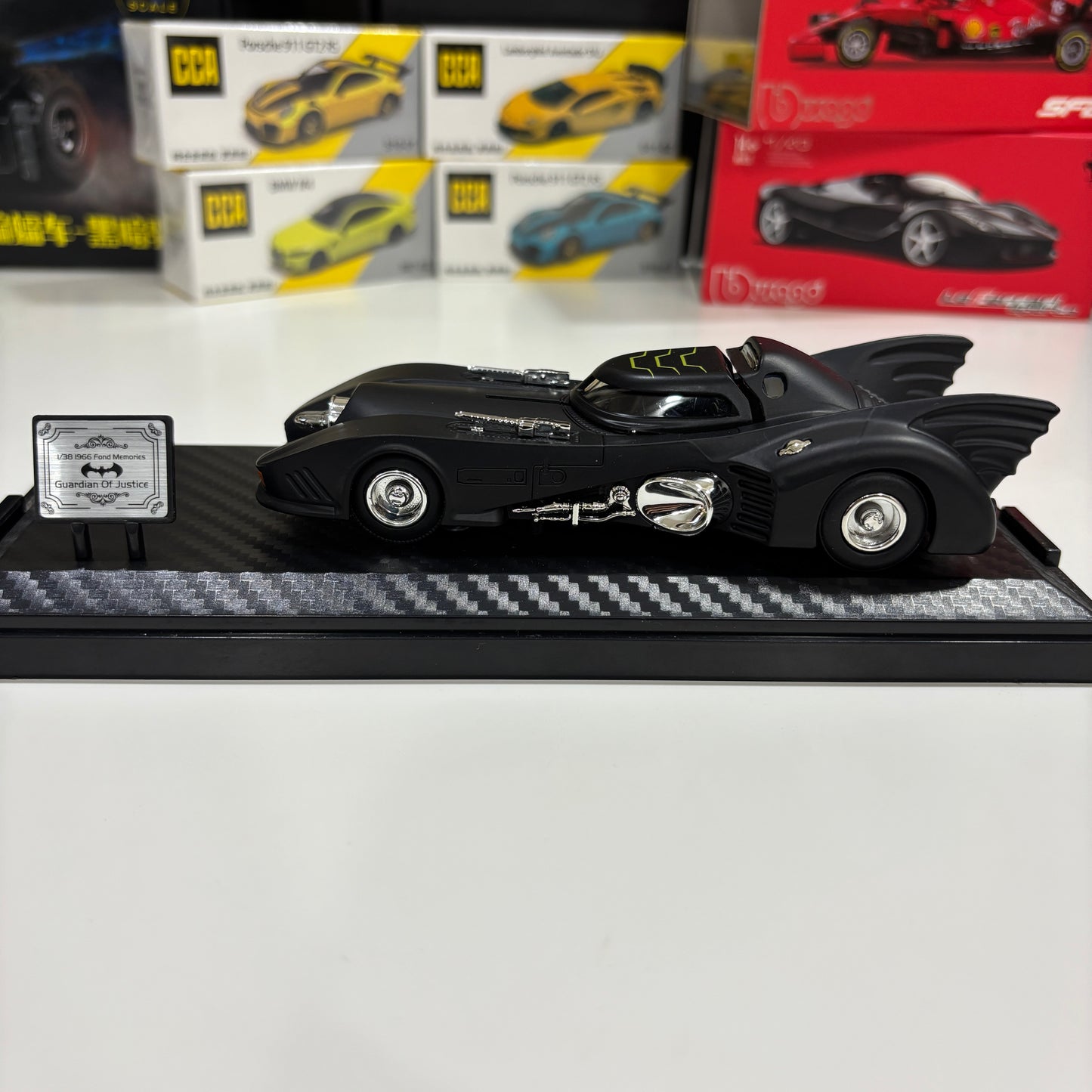 Batman Batmobile Official Metal Scale Model
