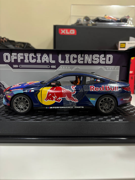 BMW M4 DTM Redbull Livery 1:24 Official Licensed Die-Cast Scale Model Car by CCA