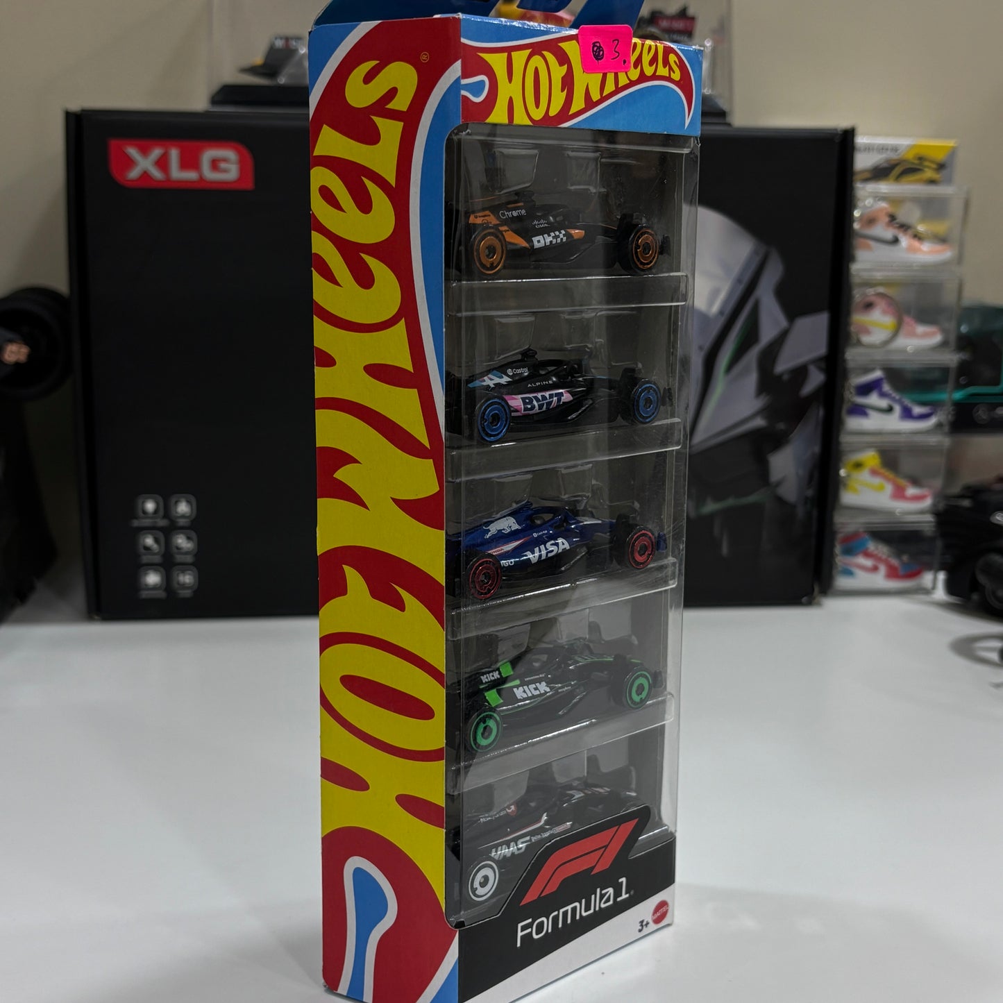 Hot Wheels IMPORTED F1 Series Official Set of 5