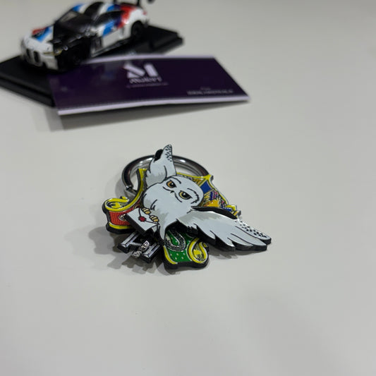 Harry Potter Hagwid Owl Spinning Keychain (Flying)