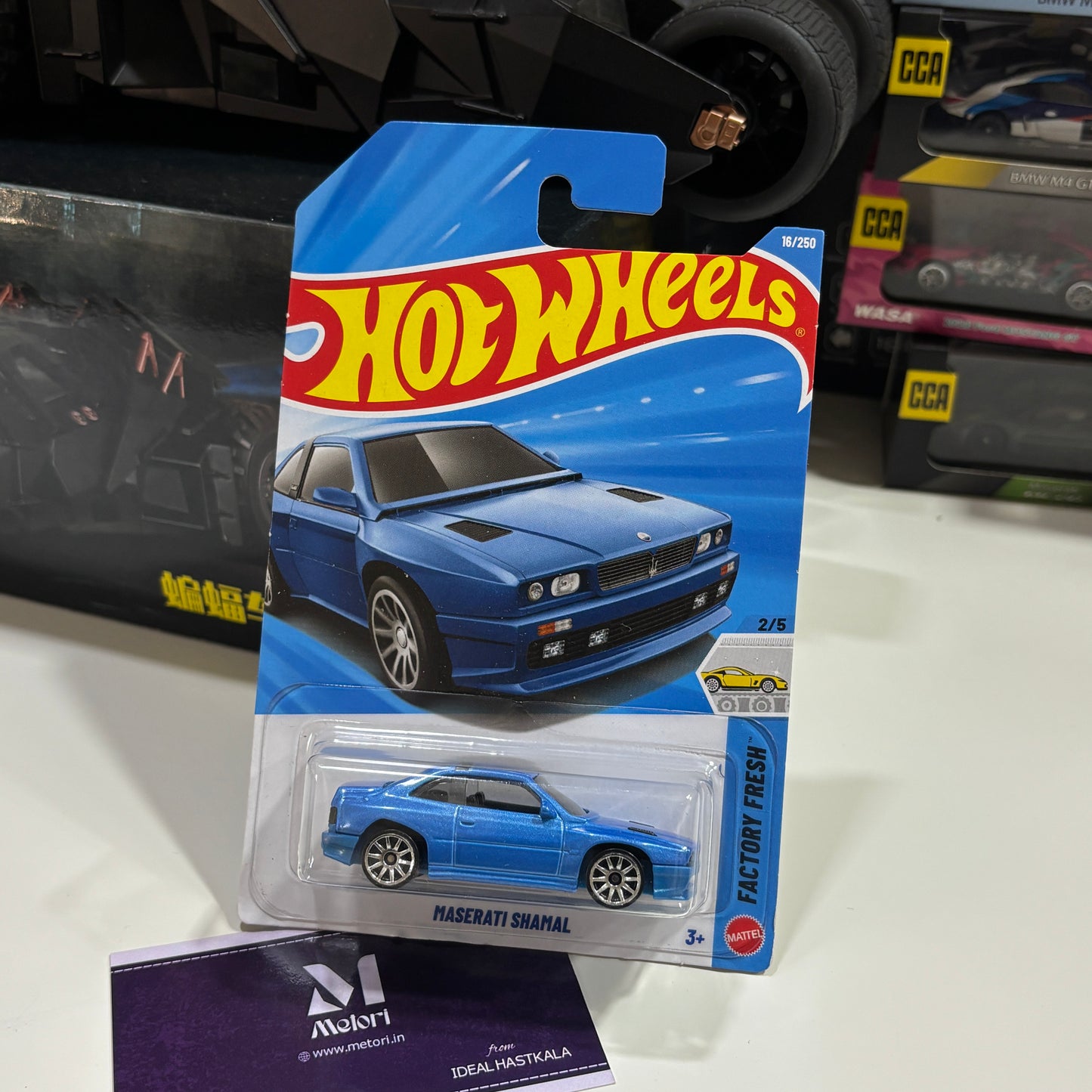 Hot Wheels Maserati Shamal 1:64 Mainline Imported