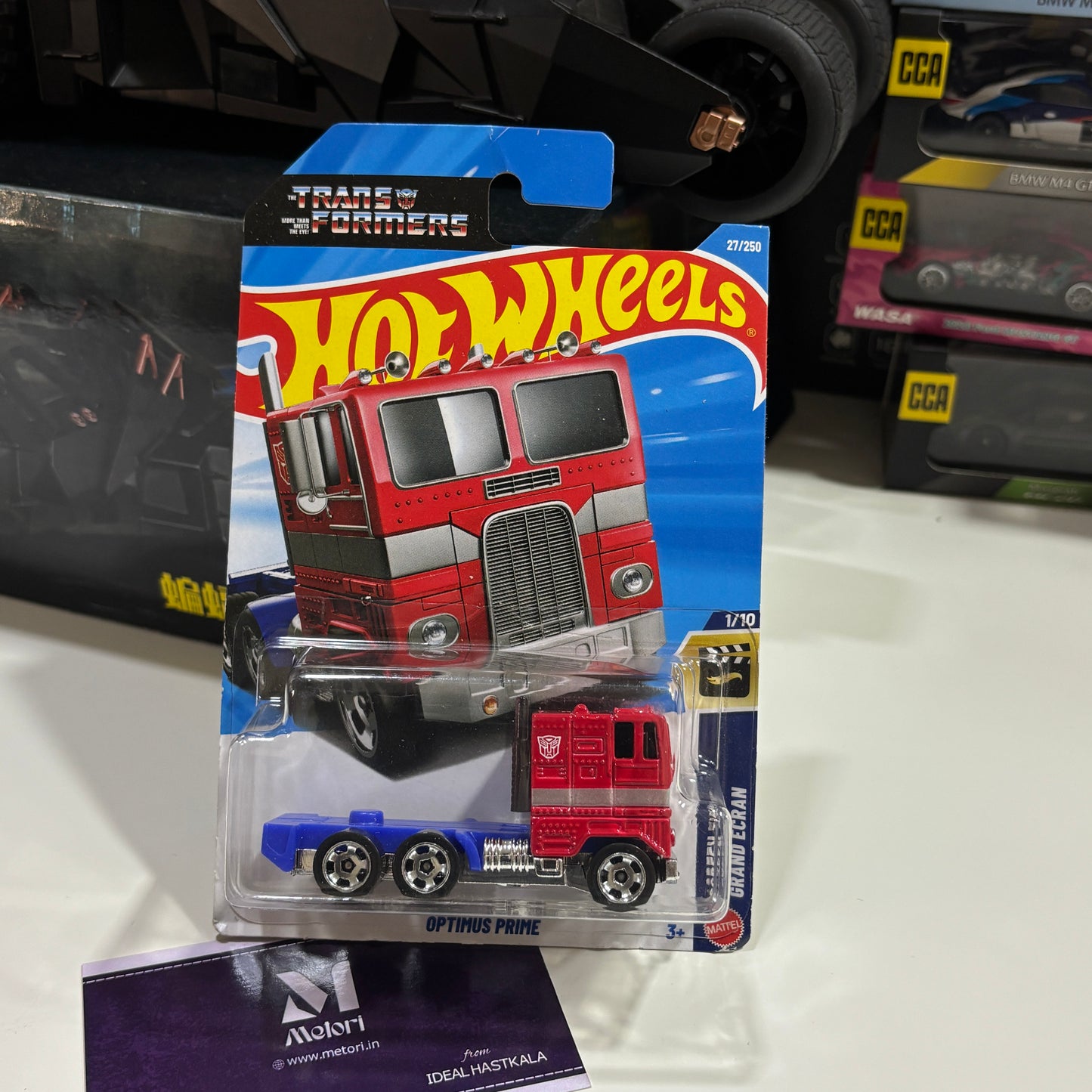 Hot Wheels Optimus Prime Transformers 2026 Rare Finds Imported