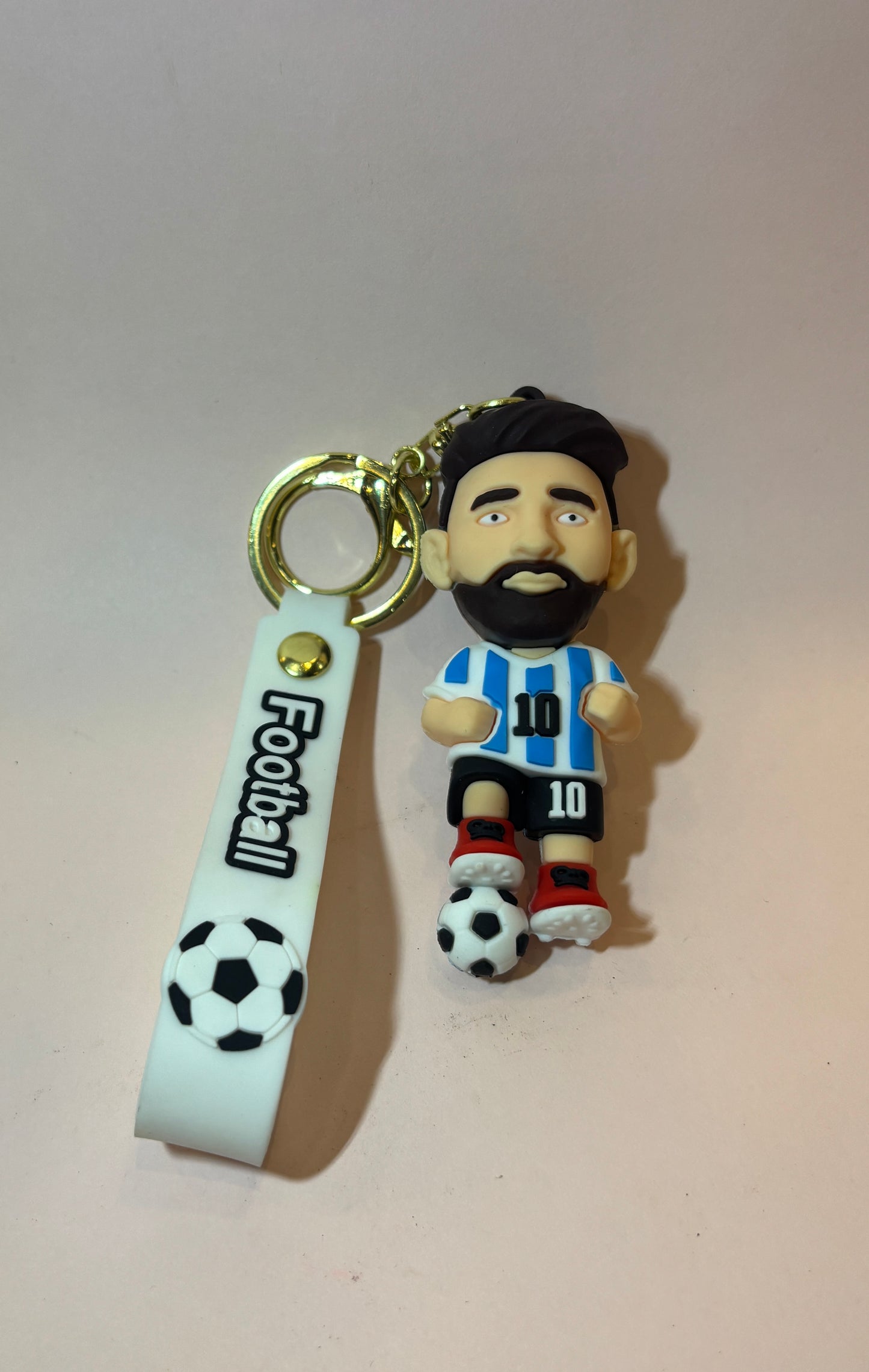 Messi Silicon Keychain