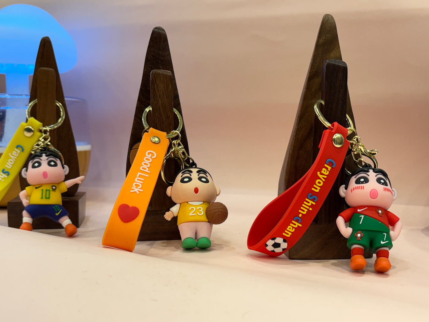 Shinchan Silicon keychain