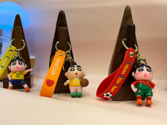 Shinchan Silicon keychain