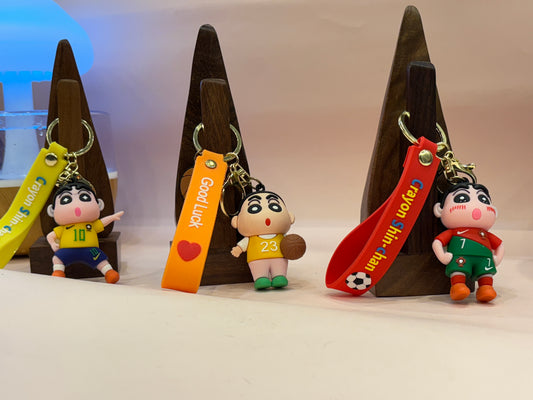 Shinchan Silicon keychain