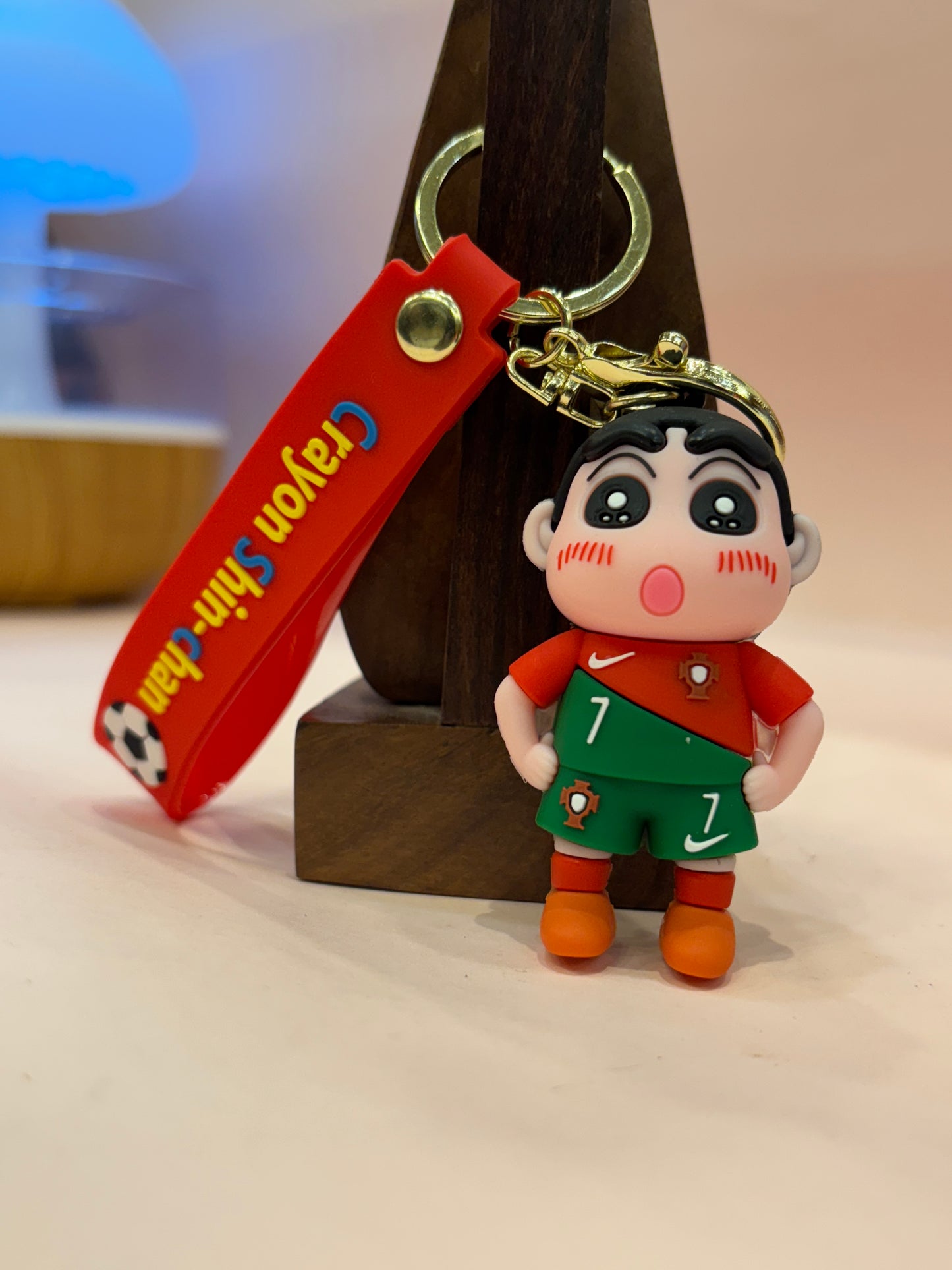Shinchan Silicon keychain