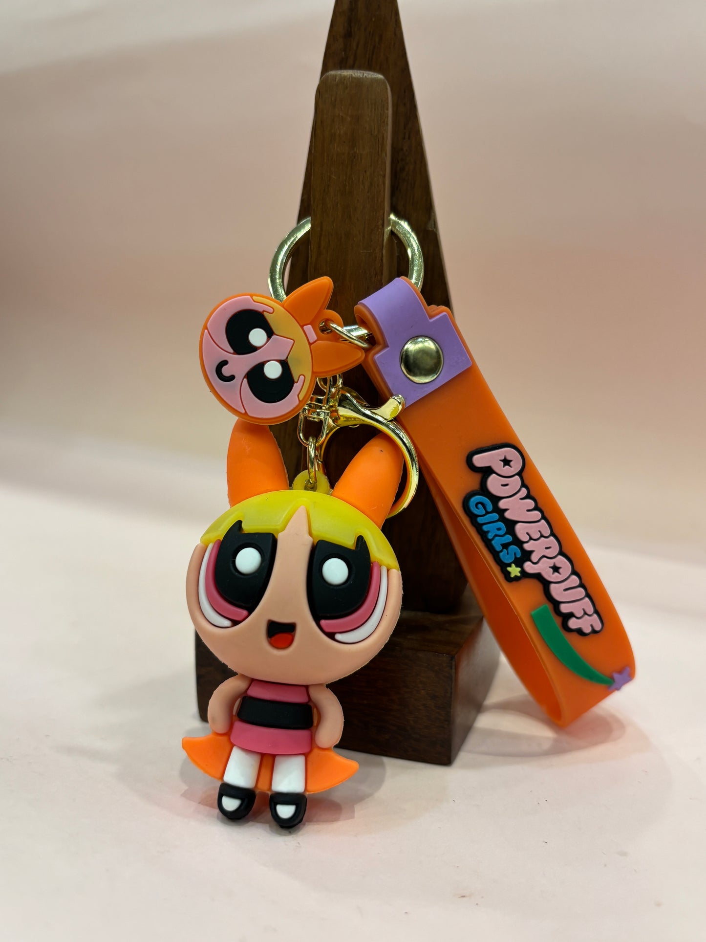 Power Puff Girls SIlicon Keychains