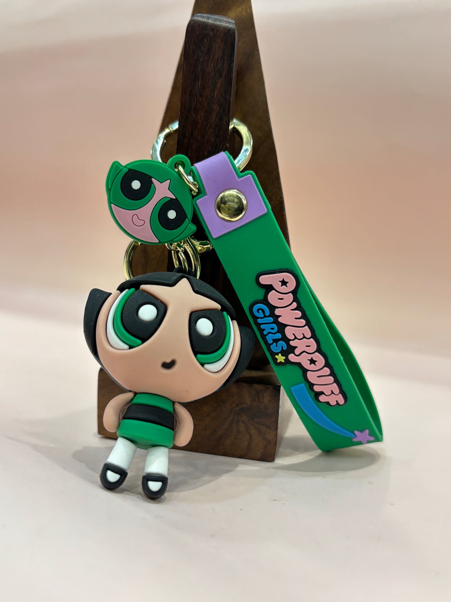 Power Puff Girls SIlicon Keychains