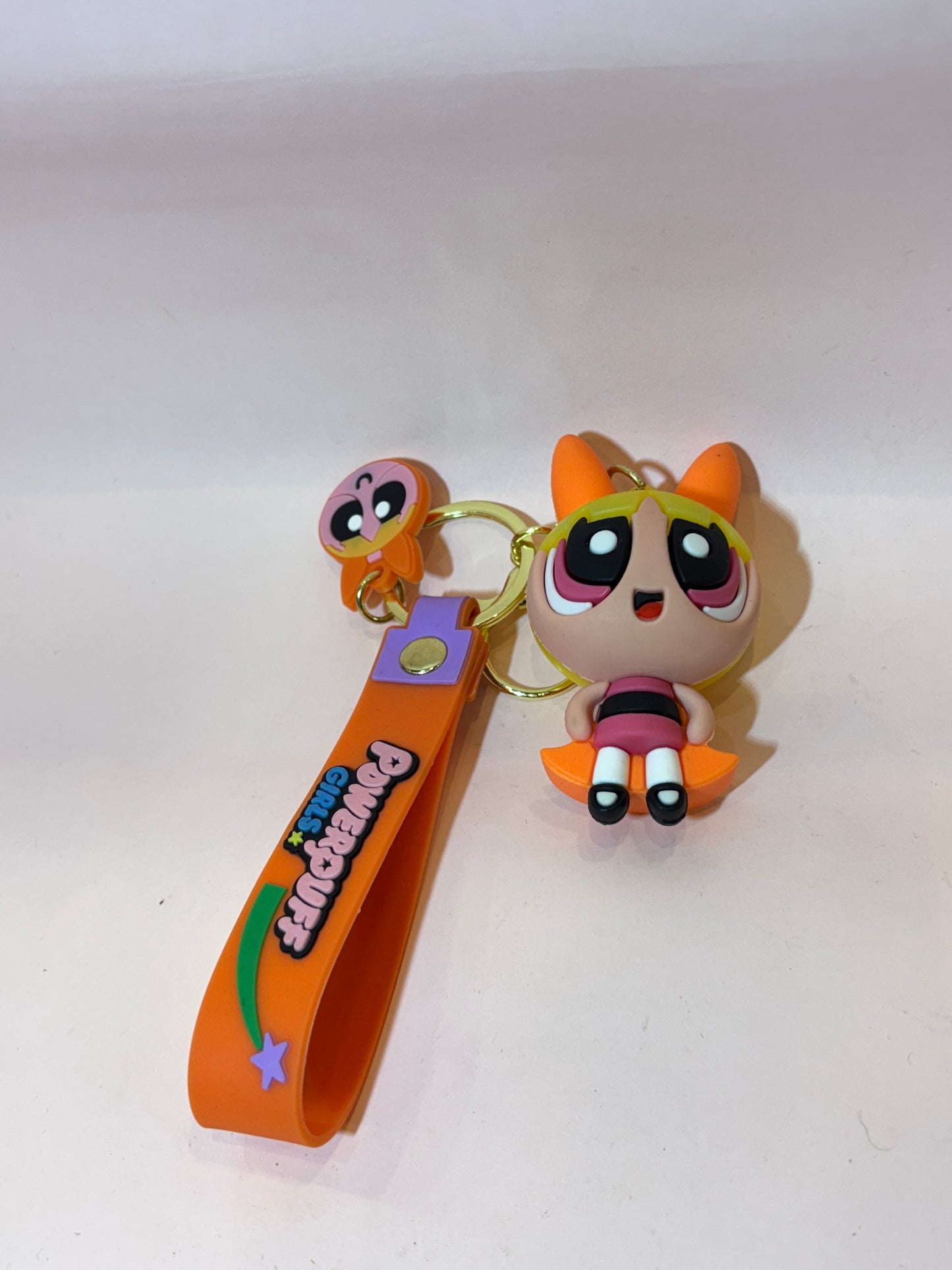 Power Puff Girls SIlicon Keychains