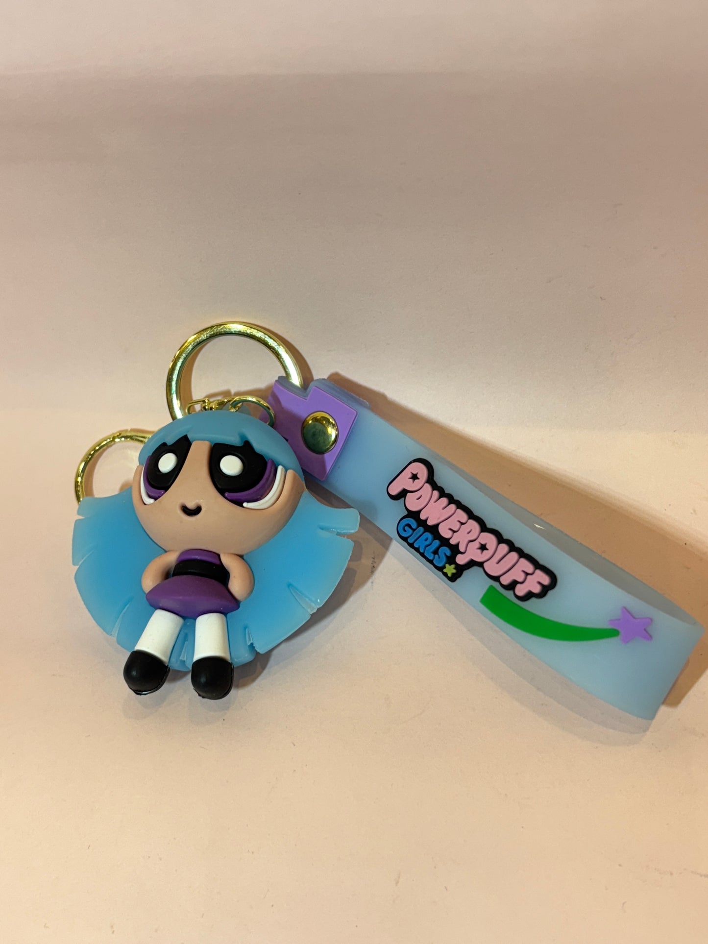 Power Puff Girls SIlicon Keychains