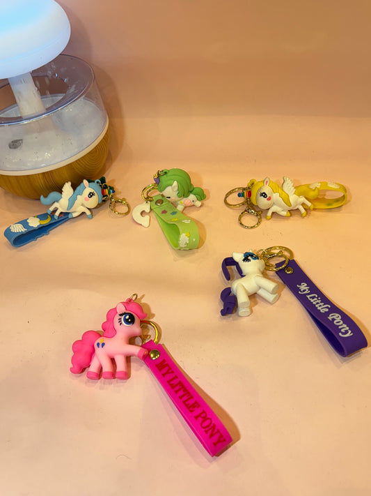 My Little Pony Silicon Keychains