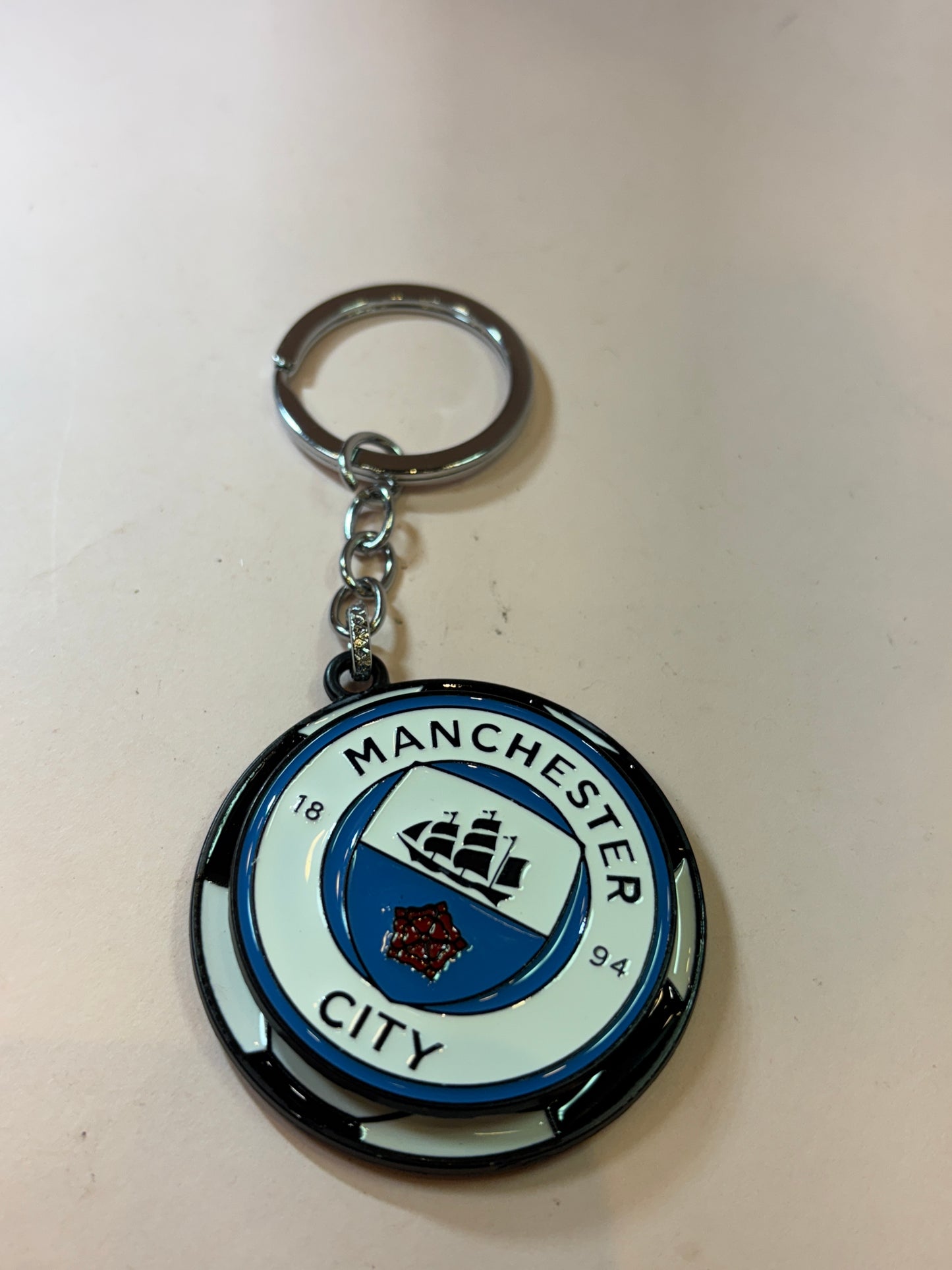 Football Club Spinning Keychain Collection