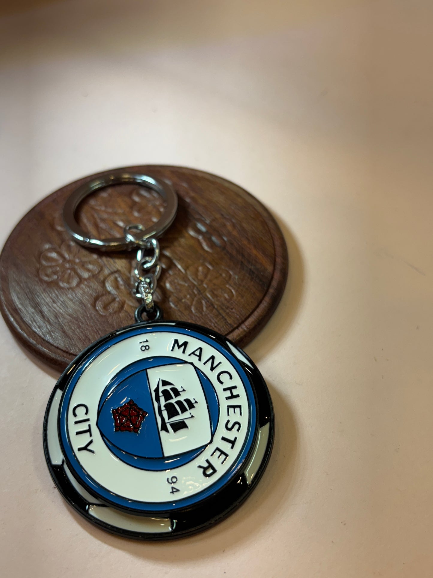 Football Club Spinning Keychain Collection