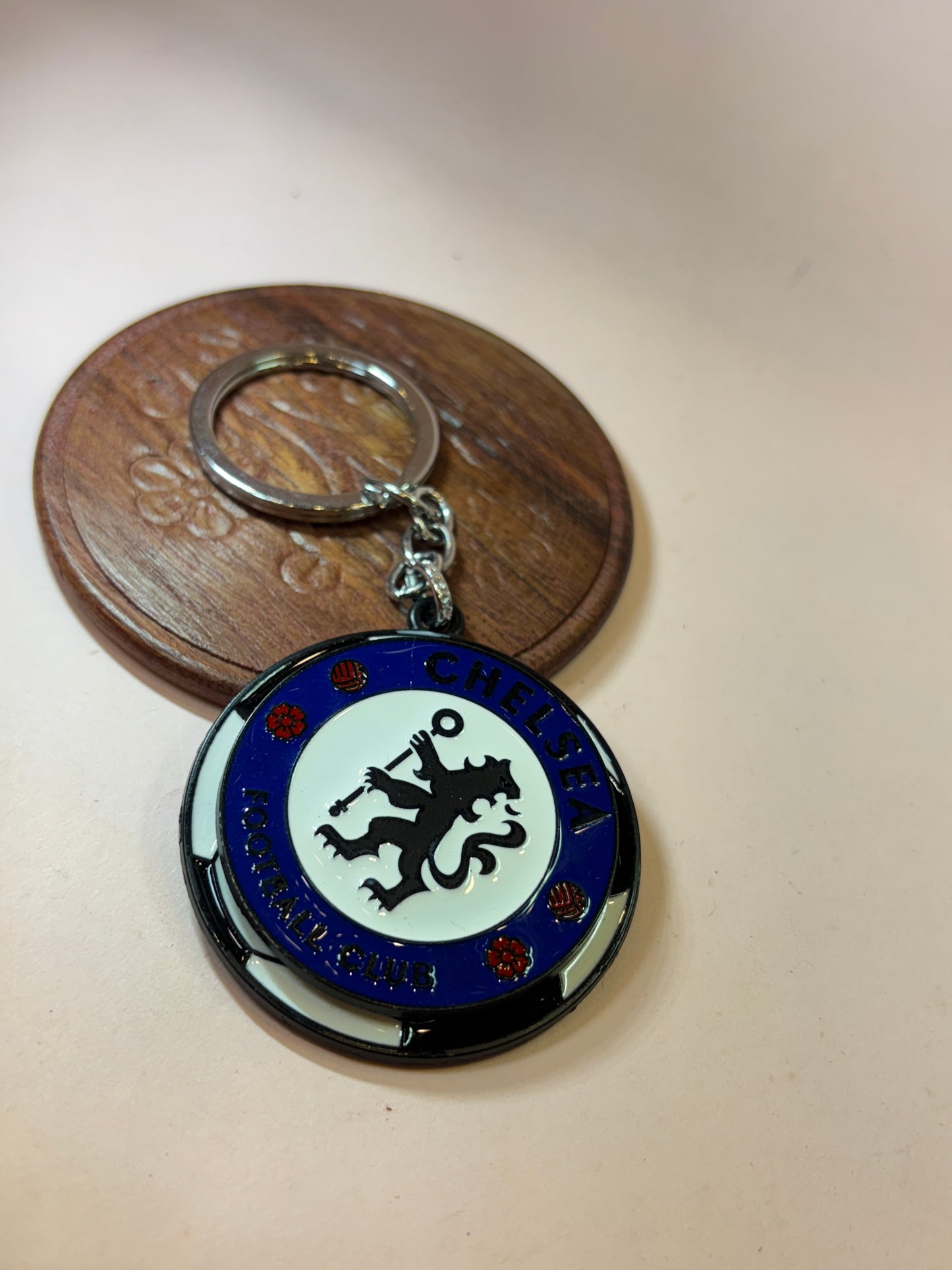 Football Club Spinning Keychain Collection