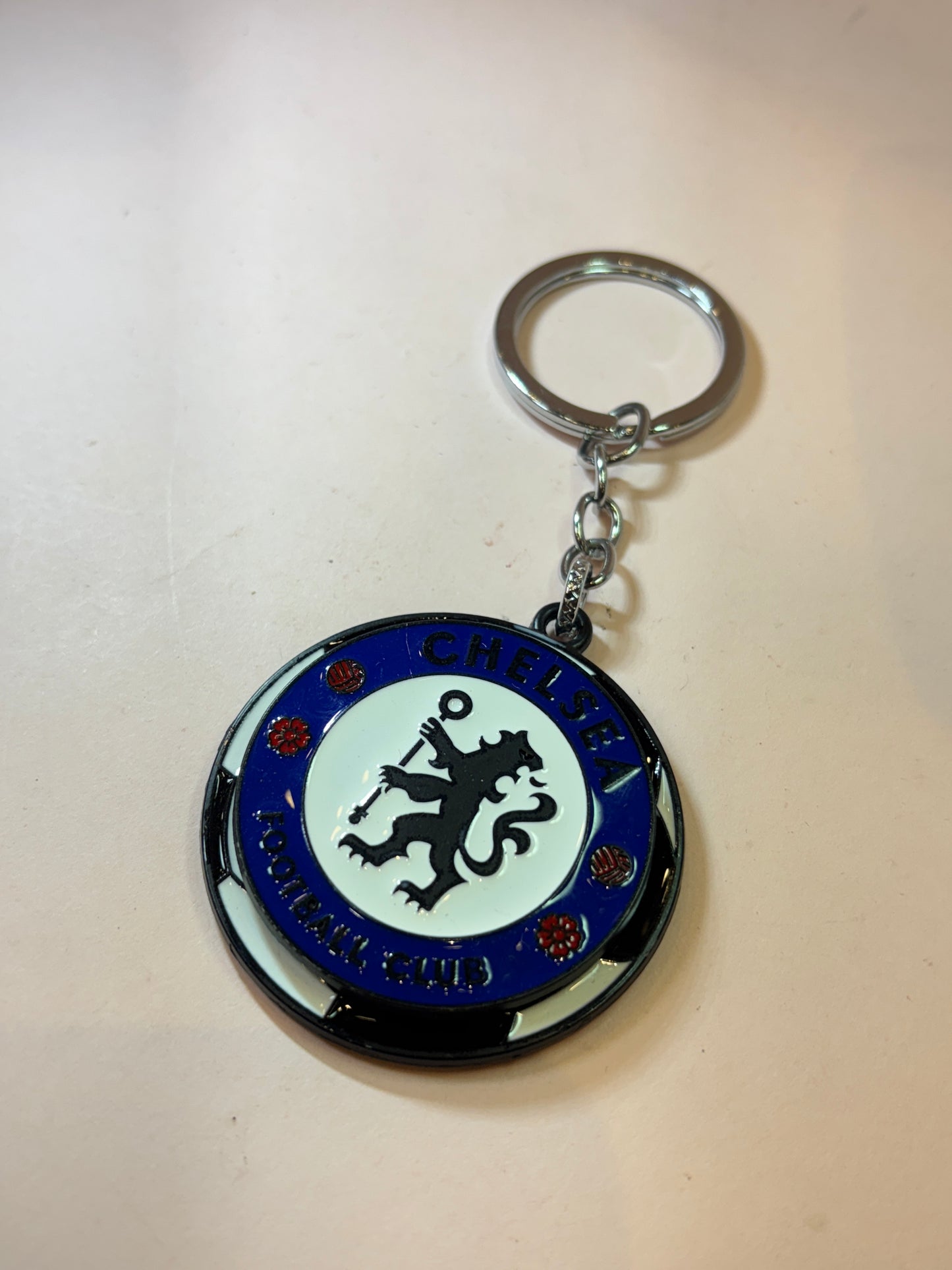 Football Club Spinning Keychain Collection