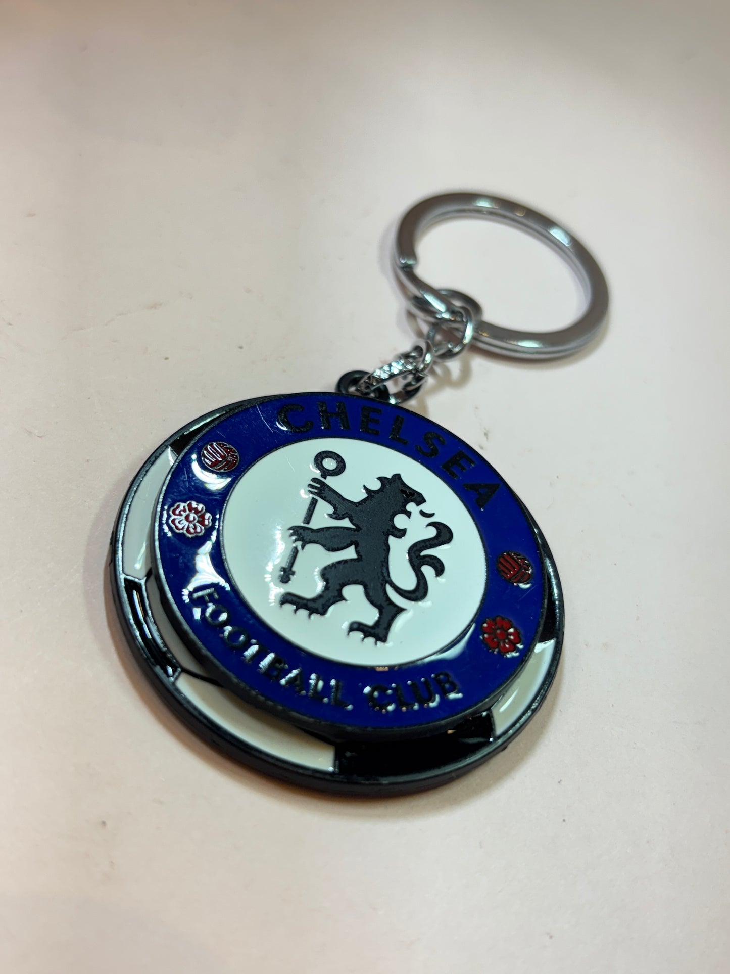 Football Club Spinning Keychain Collection