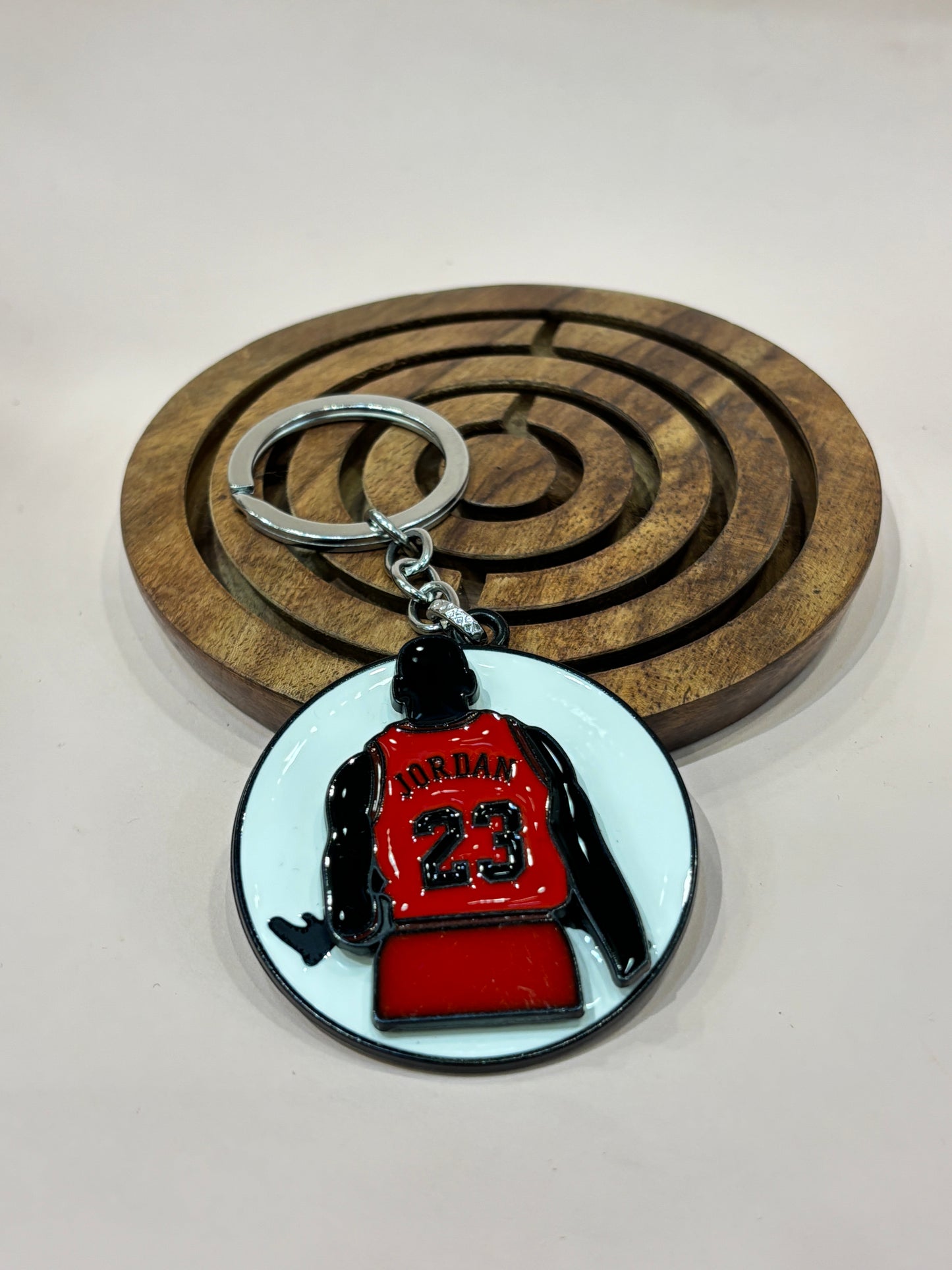 Jordan Spinning Keychain