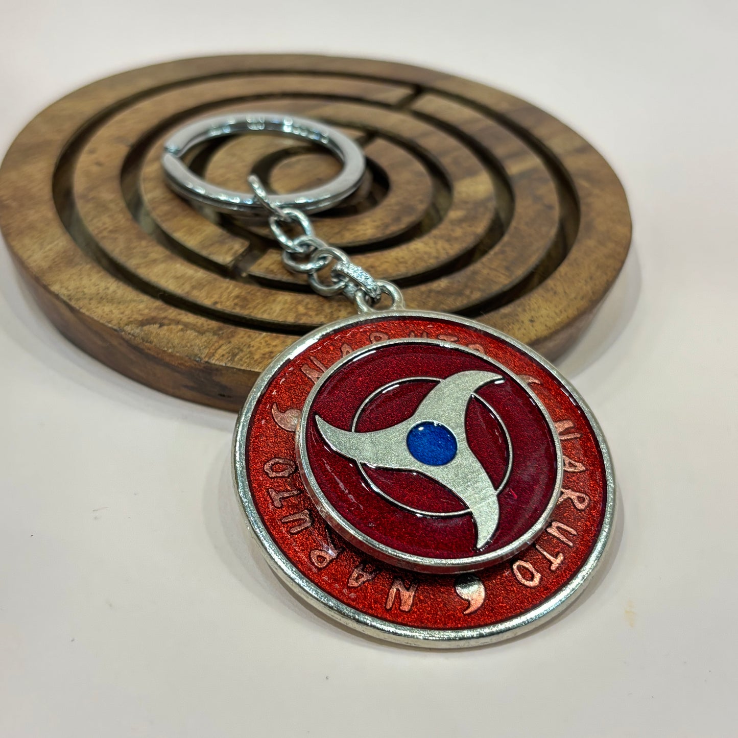 Naruto Weapons Spinning Keychains Collection