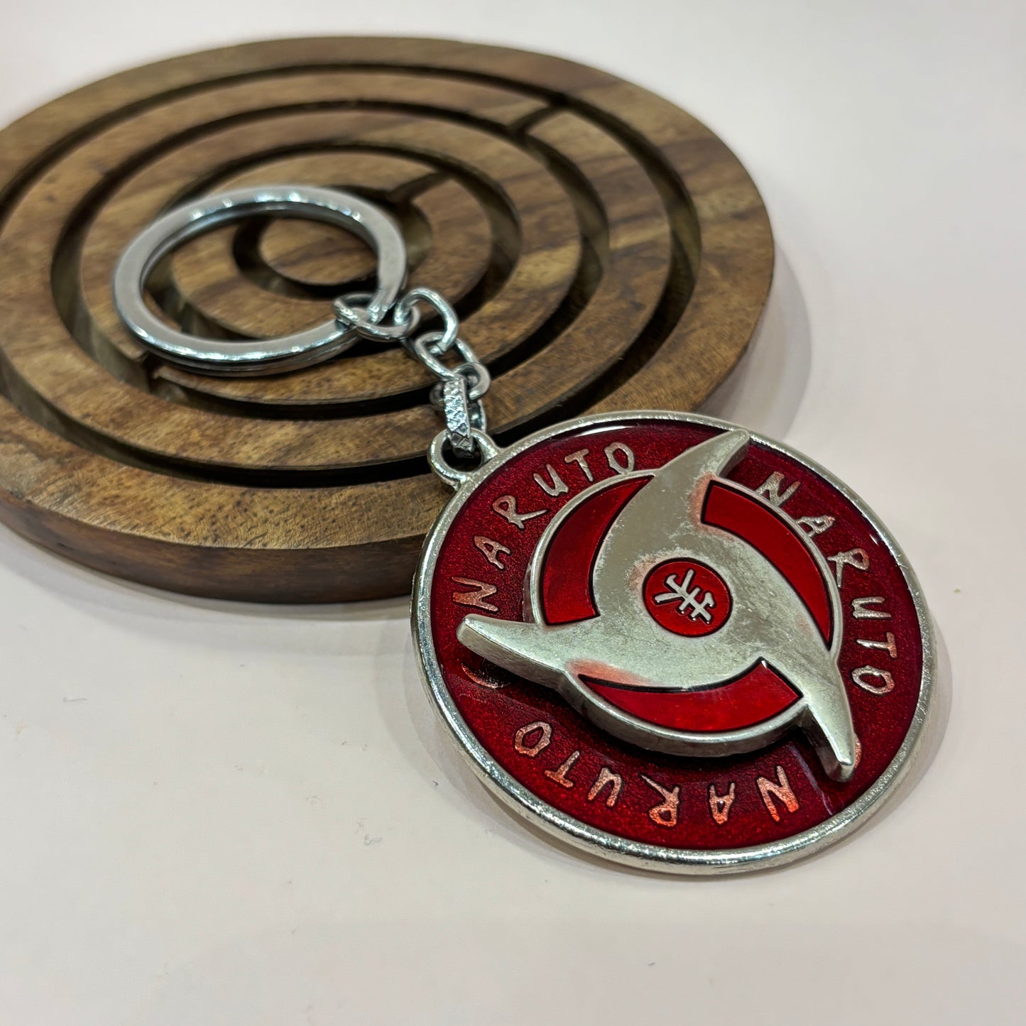 Naruto Weapons Spinning Keychains Collection