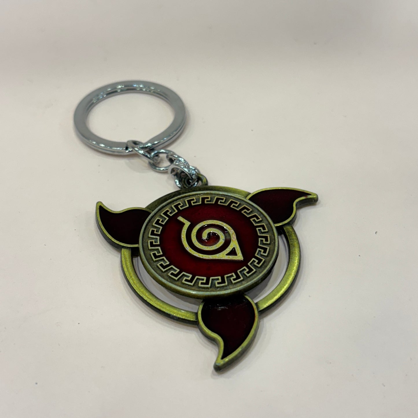 Naruto Weapons Spinning Keychains Collection