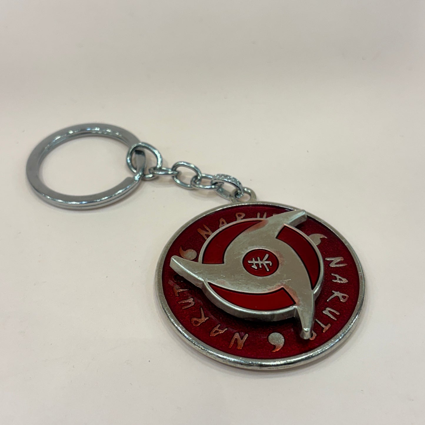 Naruto Weapons Spinning Keychains Collection