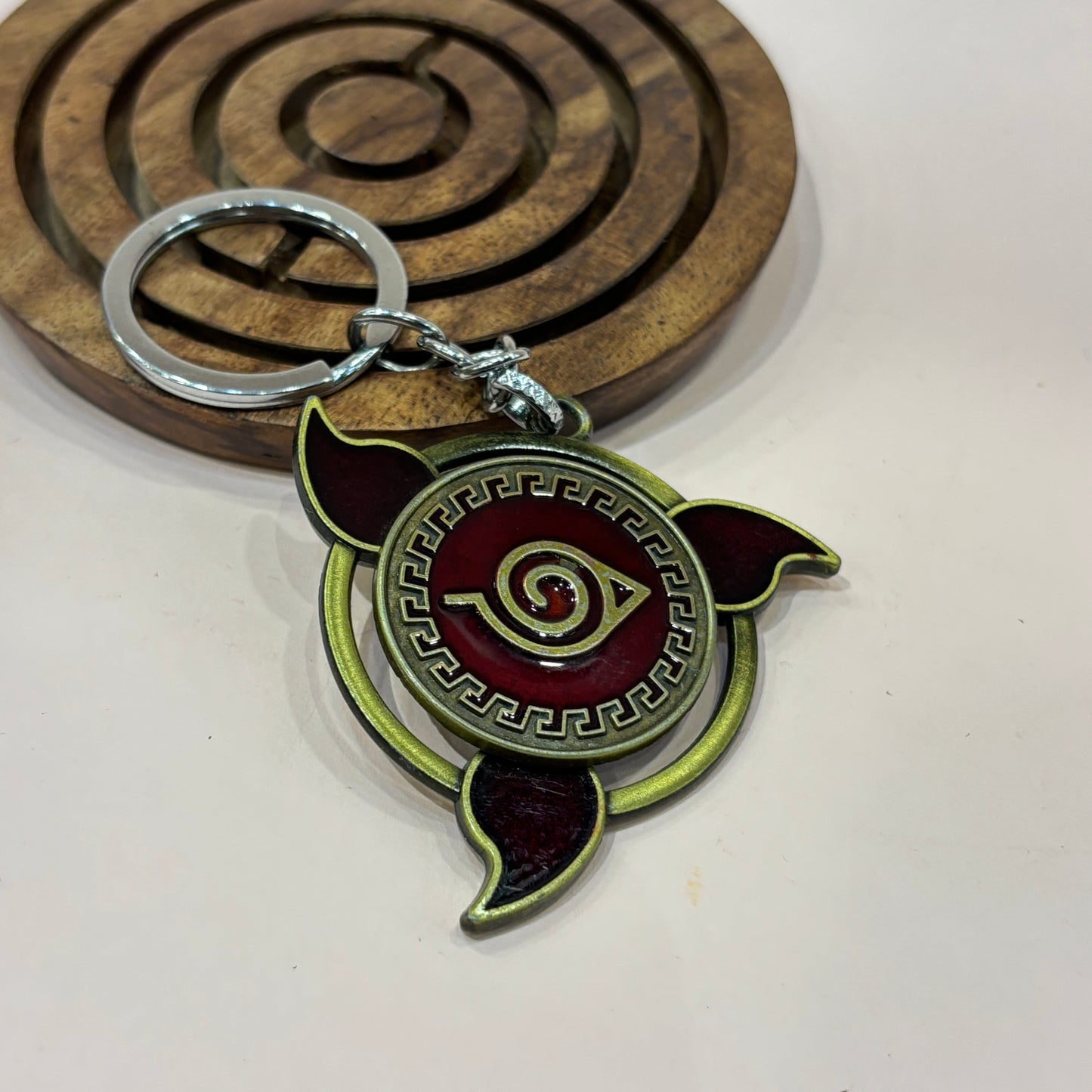 Naruto Weapons Spinning Keychains Collection