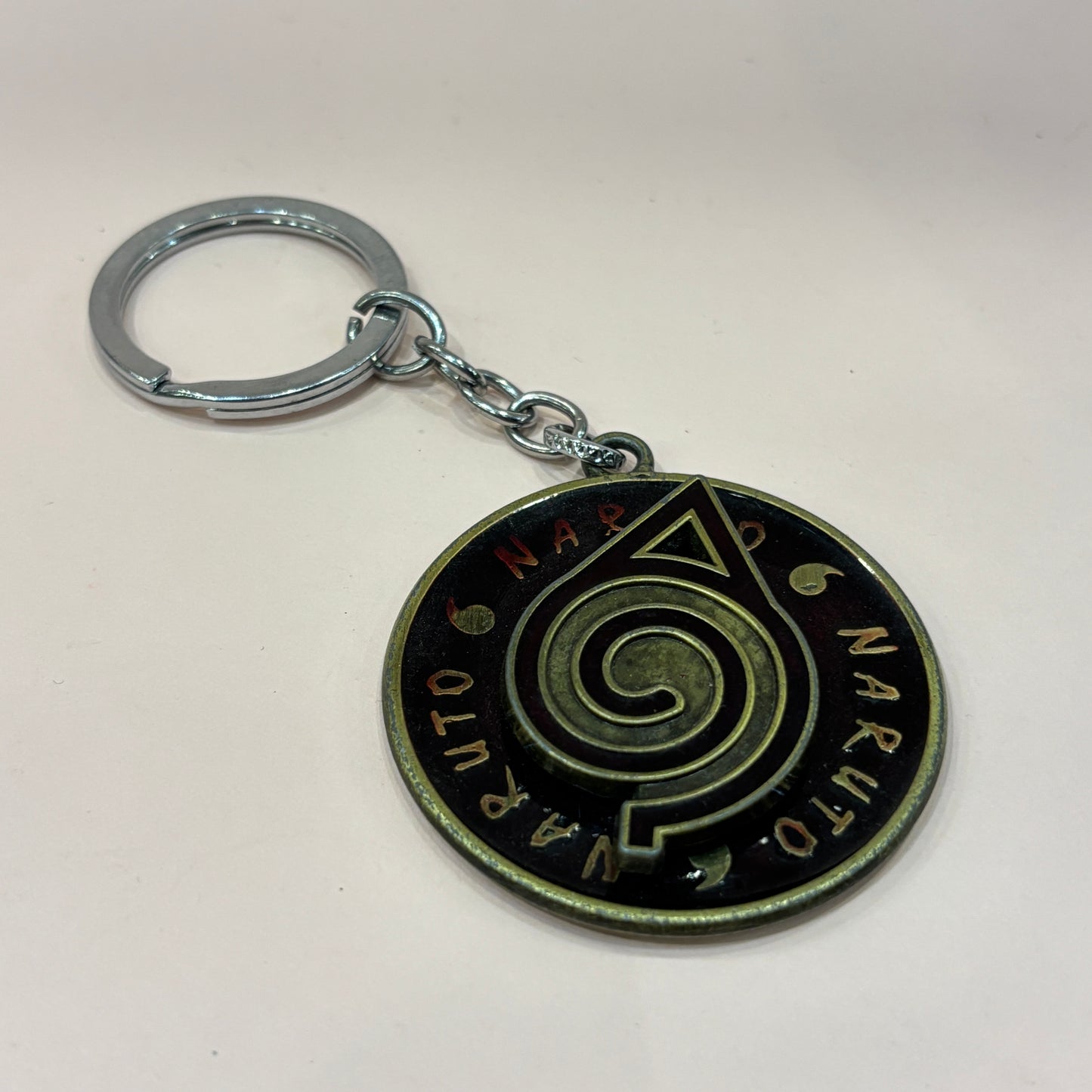 Naruto Weapons Spinning Keychains Collection