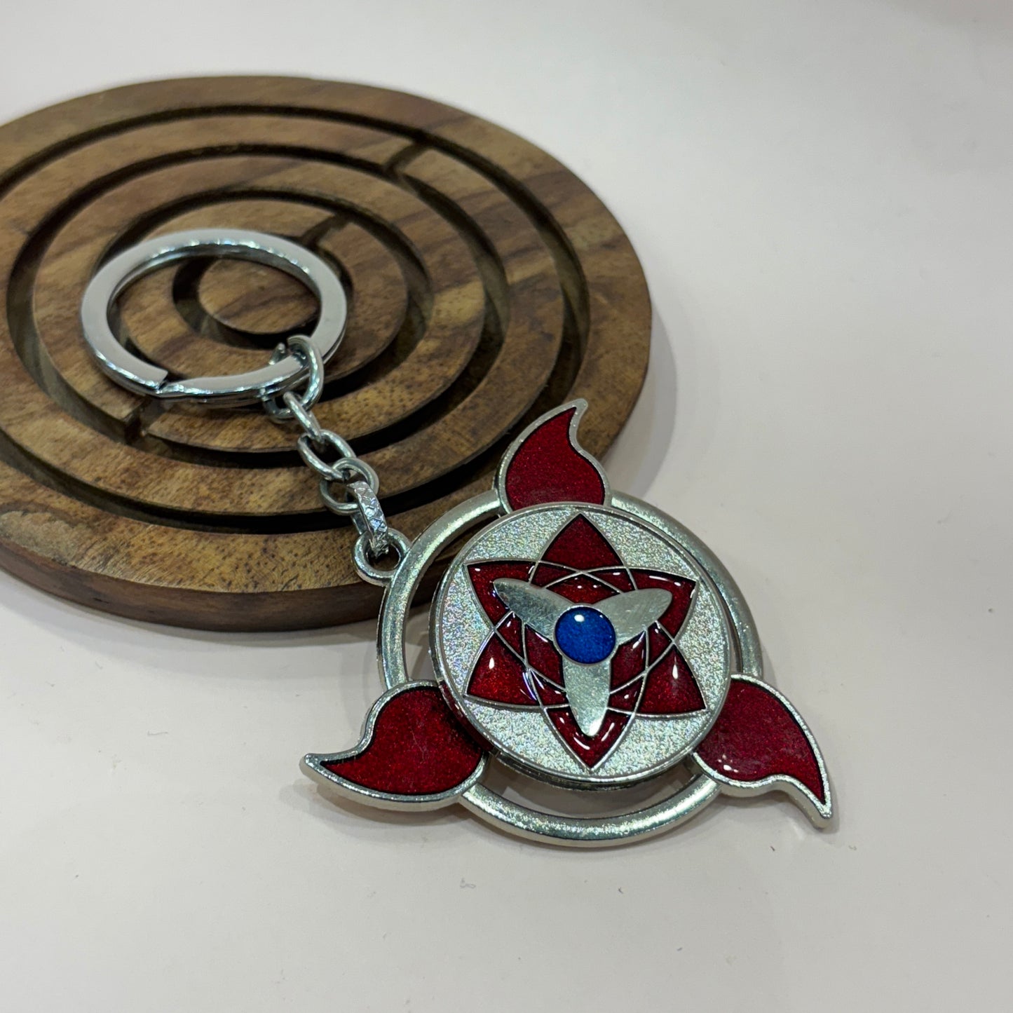 Naruto Weapons Spinning Keychains Collection
