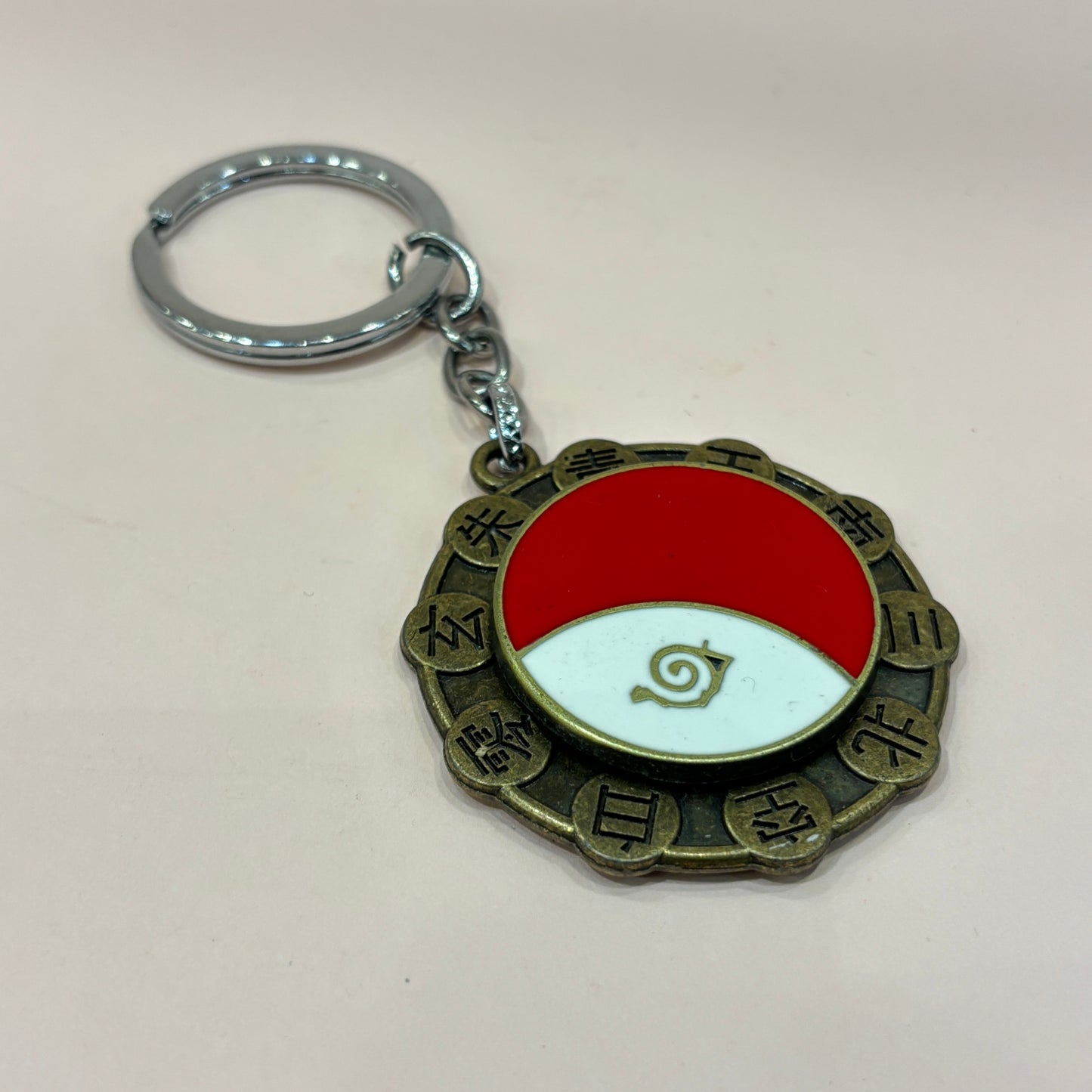 Naruto Weapons Spinning Keychains Collection