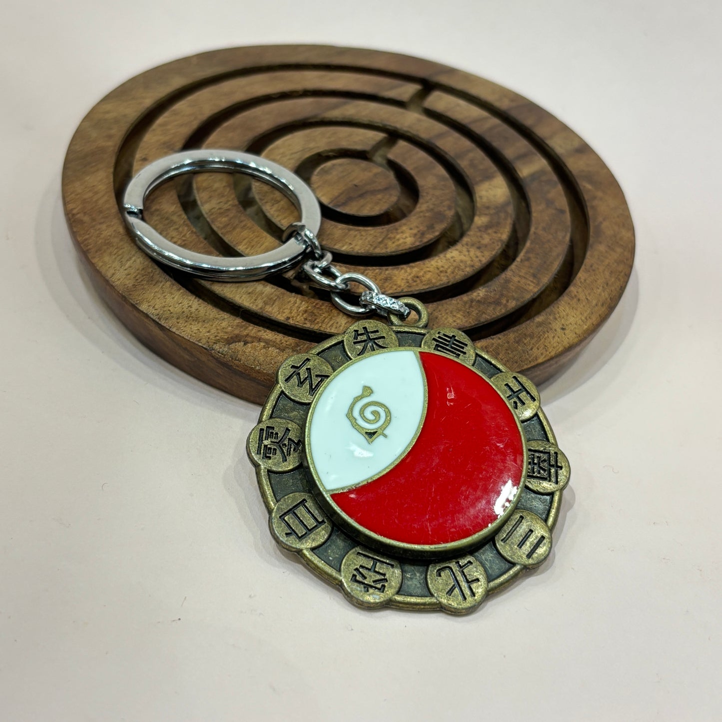 Naruto Weapons Spinning Keychains Collection