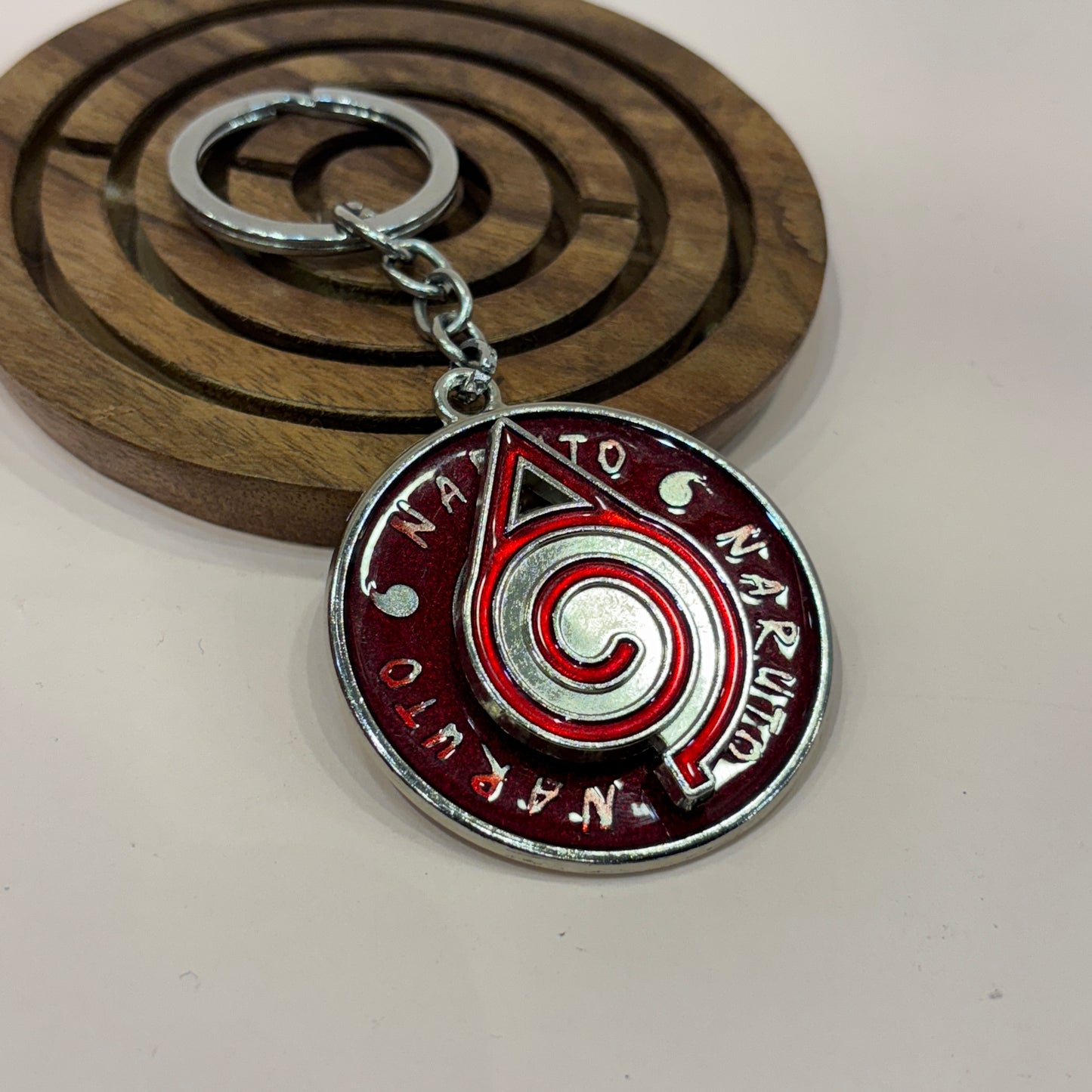 Naruto Weapons Spinning Keychains Collection