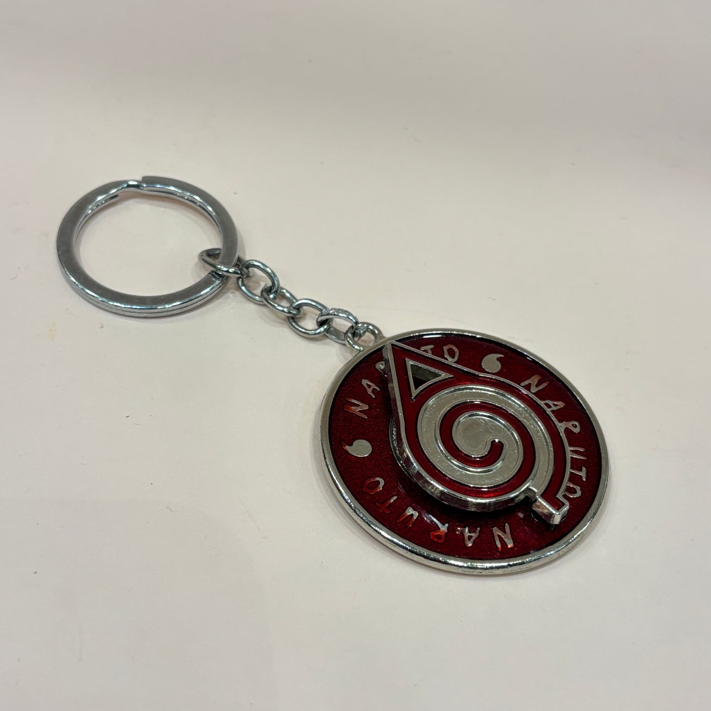 Naruto Weapons Spinning Keychains Collection