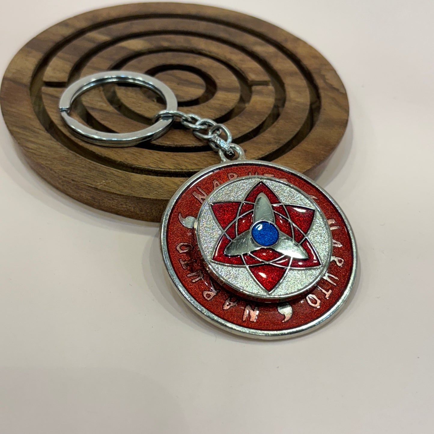 Naruto Weapons Spinning Keychains Collection