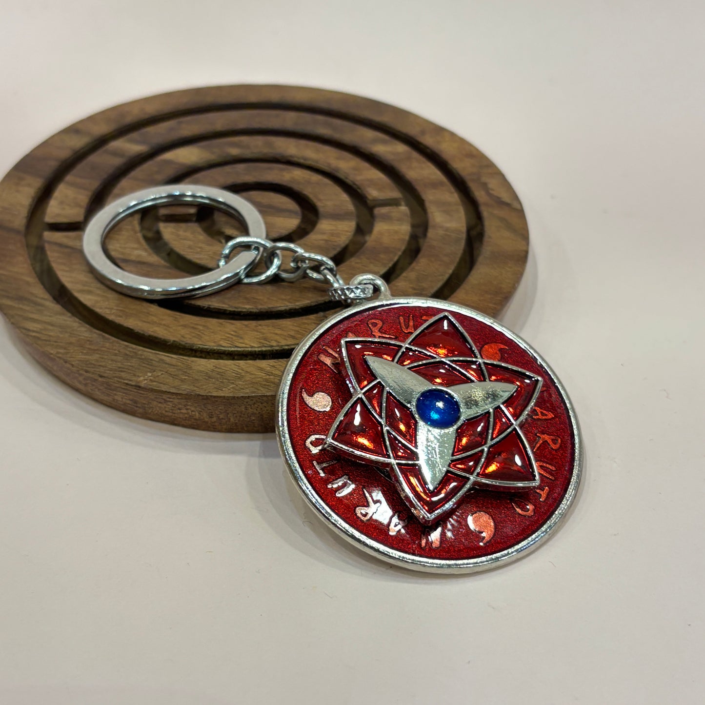 Naruto Weapons Spinning Keychains Collection