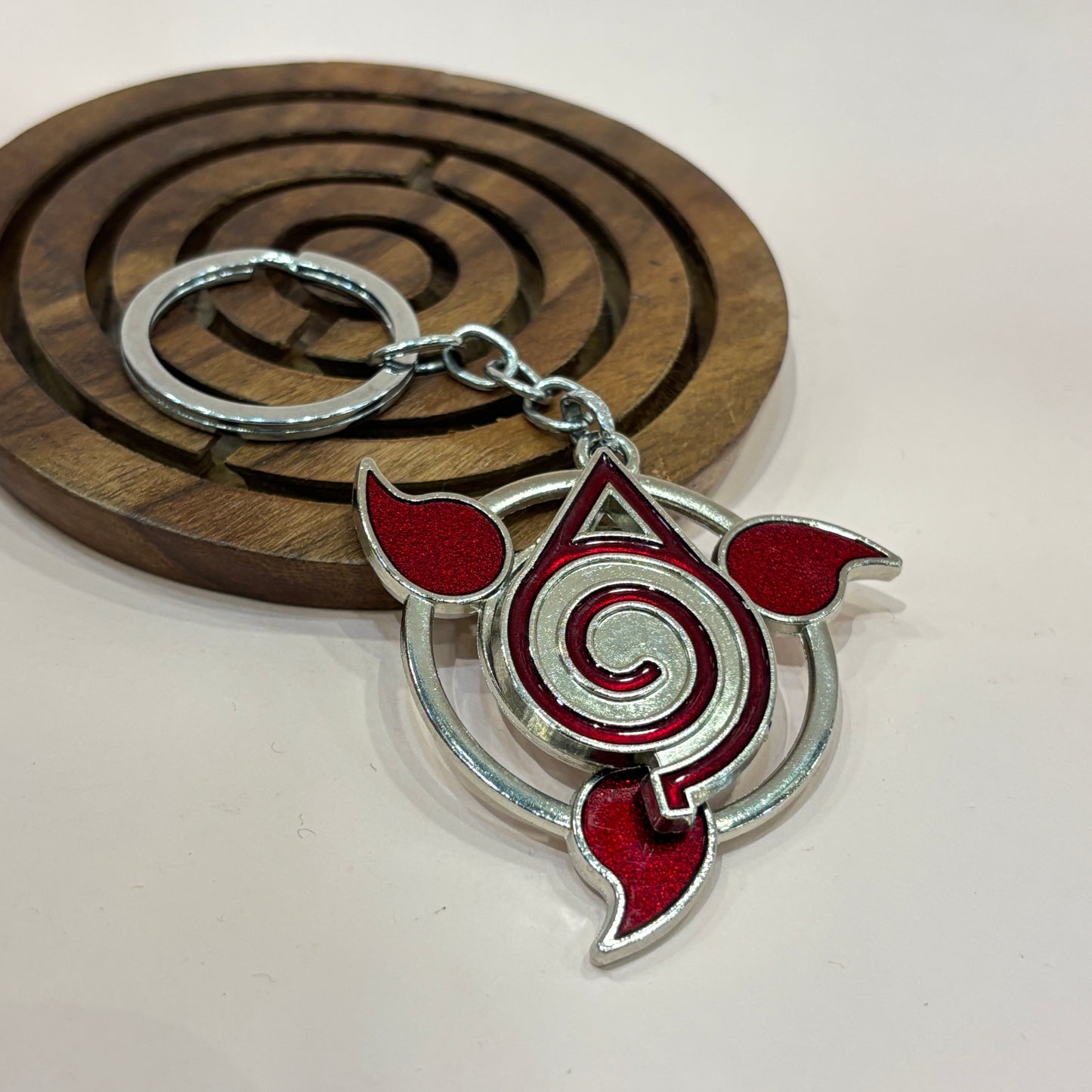 Naruto Weapons Spinning Keychains Collection