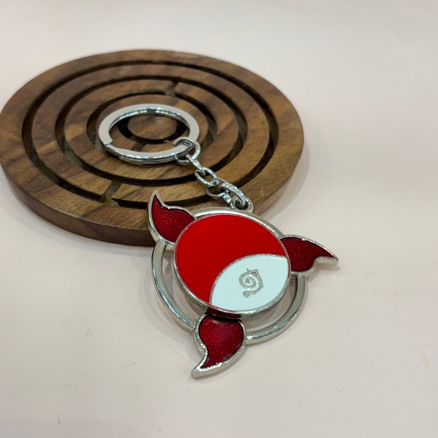 Naruto Weapons Spinning Keychains Collection