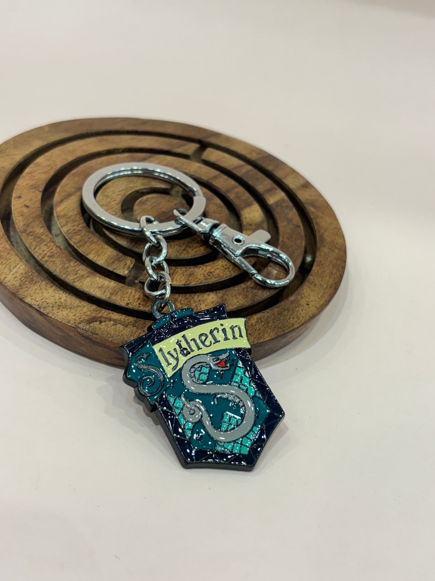 Premium Slytherin Keychain