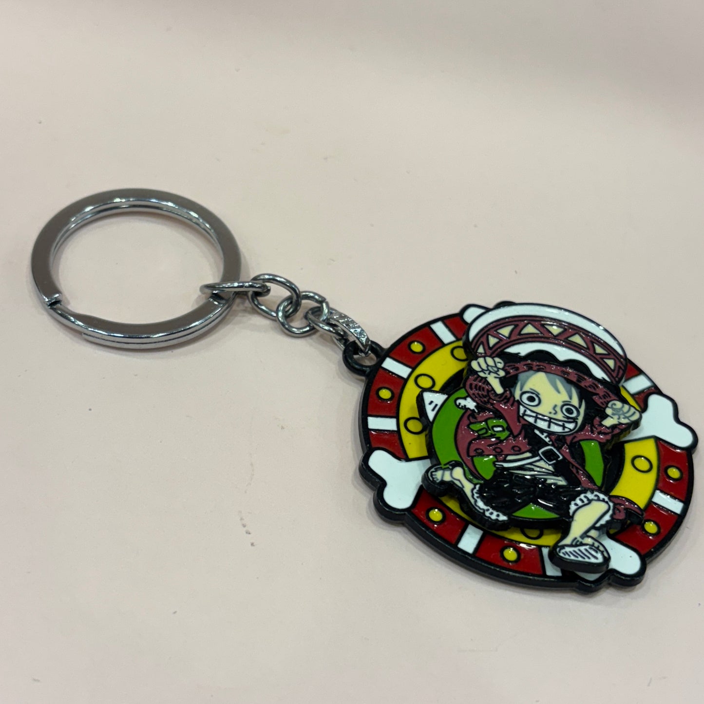 Lufy Spinning Keychain