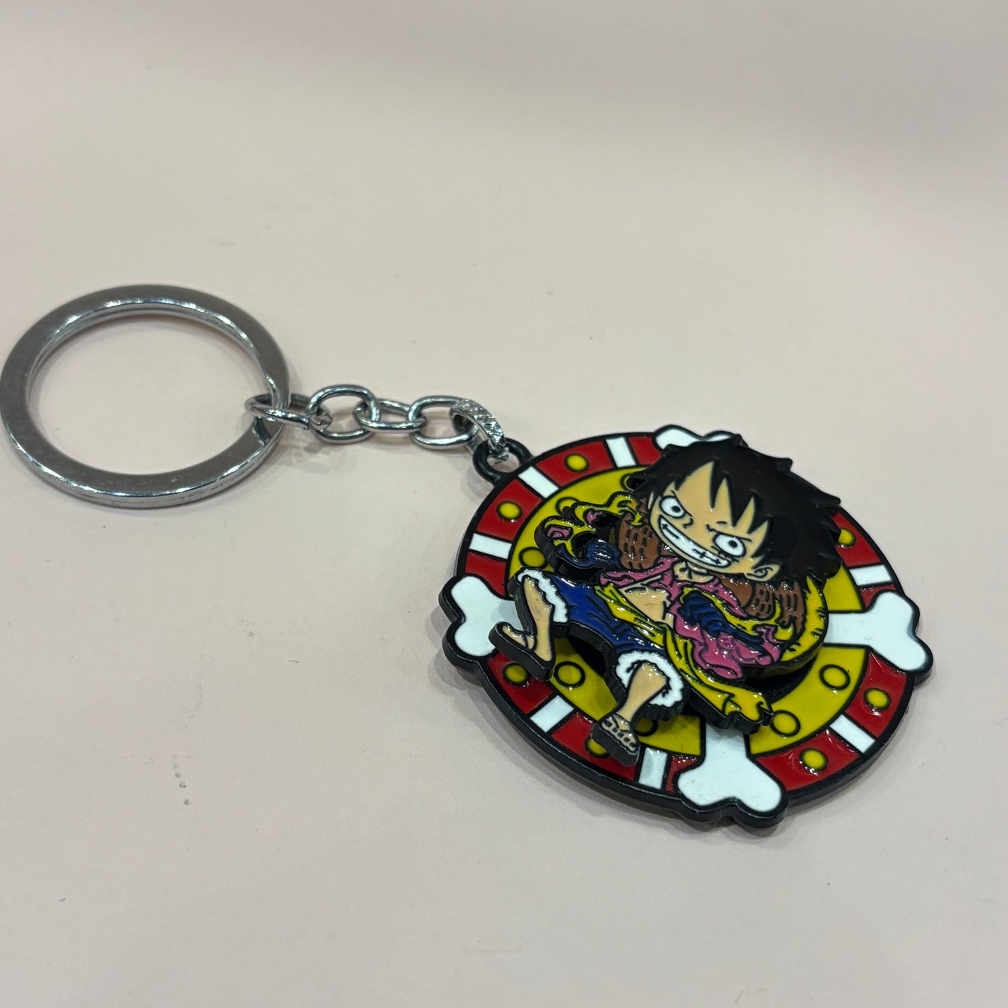 Lufy Spinning Keychain