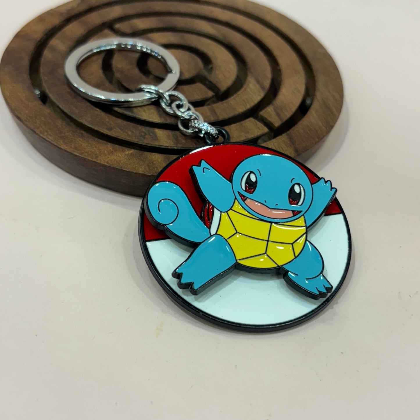 Squirtle Spinning Keychain
