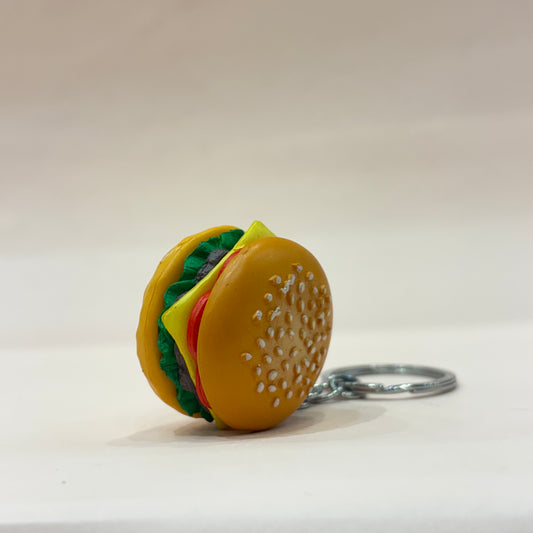 Burger Keychain