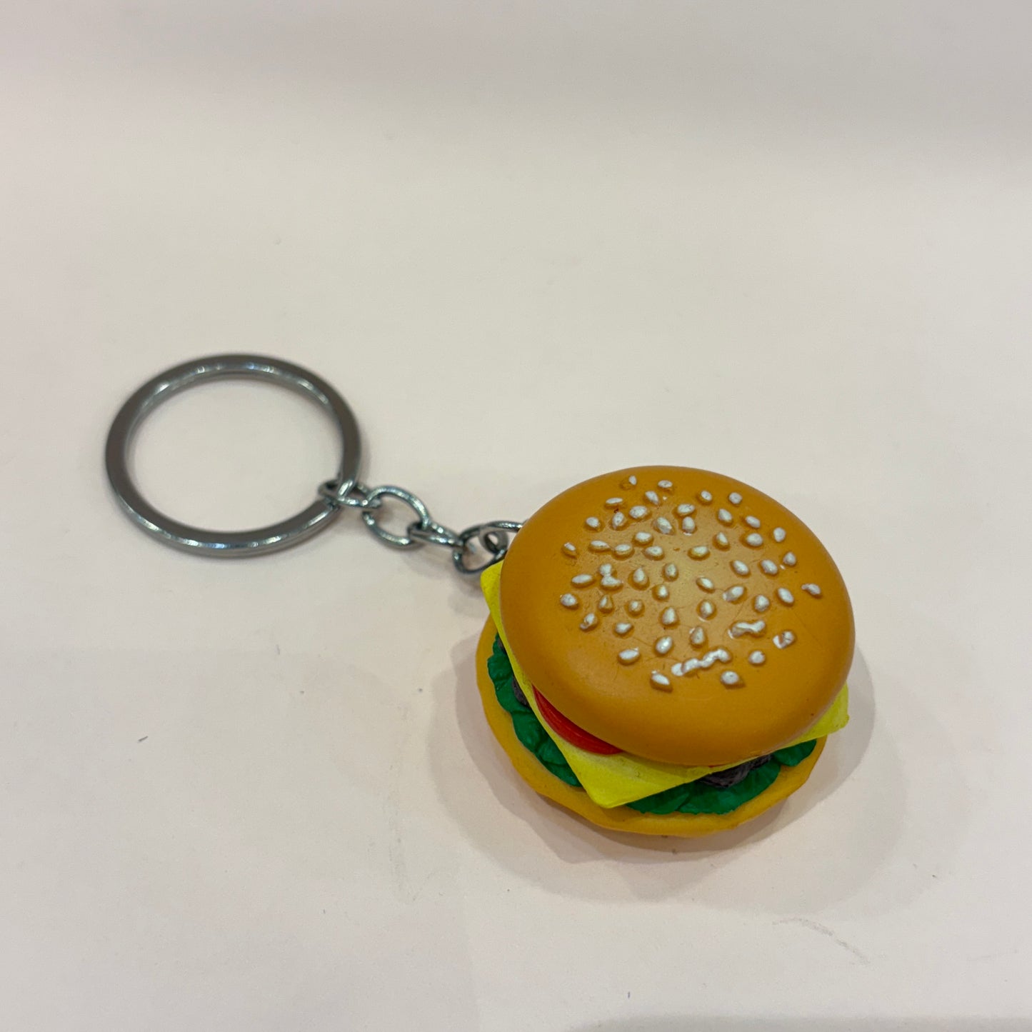 Burger Keychain