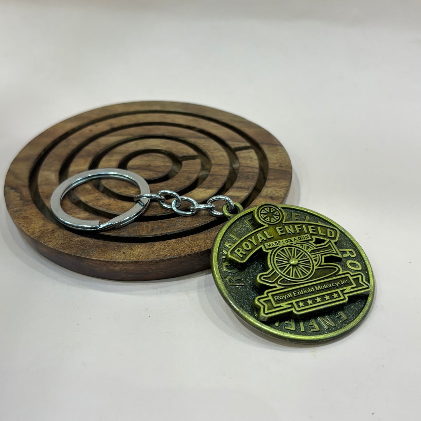 Royal Enfield Spinning Keychain