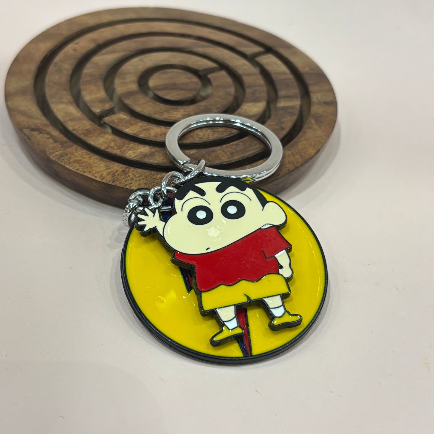 Shinchan Spinning Keychain